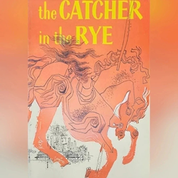 THE CATCHER IN THE RYE BY J.D. SALINGER BOOK - Picture 2 of 3